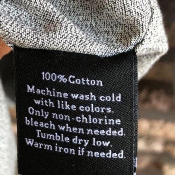 Rock&Republic Light Gray Zipper Accent Shirt Sz L - Picture 4 of 6